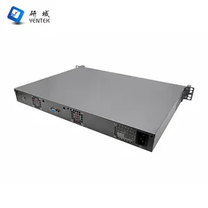 OEM OEM 1u Server Intel I3 I5 I7 I9 LGA1151 VGA 6*lan Industrial Router Network Server Pfsense Rack Mount Firewall Pc
