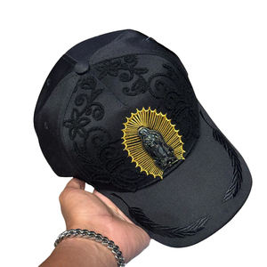 卸売 5パネル G5 最高品質 3D刺繍 ワイドブリム サン・ジュダス・タデオ キャップ インニデット ビッグボスハット ビアードリコキャップ 野球帽 - Product Image 5