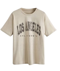 Camiseta Unisex de Manga Corta 100% Algodón con Transferencia Térmica, Logotipo Bordado DTG, Impresión Personalizada, Talla Grande para Mujer - Product Image 2