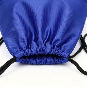 Promotional Polyester Strong Backpack Travel <b>Large</b> Gym <b>Bag</b> Unisex Custom Drawstring Pouch - Product Image 3