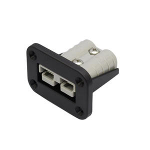 カバー付き<span class=keywords><strong>50A</strong></span>ソーラーコネクタ,防水固定ブラケットプラグ,自動車用充電バッテリーバッテリーコネクタプラグイン - Product Image 1