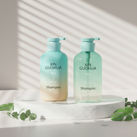 Bouteille de shampoing grand volume 600 ml en plastique, conteneur pour après-shampoing et gel douche, pour emballage cosmétique privé