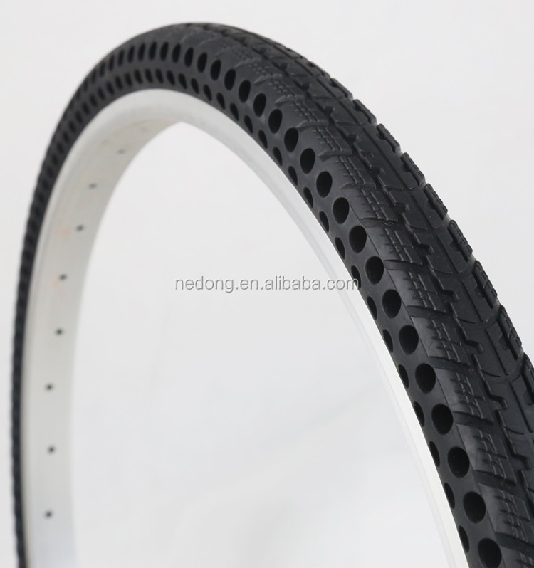 26x1.5 airless anti-puncture bike tire tricycle tubeless bicycle tire