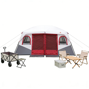 Cabane de plage spacieuse tout-en-un avec <span class=keywords><strong>zone</strong></span> de couchage et terrasse de pique-nique pour une sortie d'une journée - Product Image 1