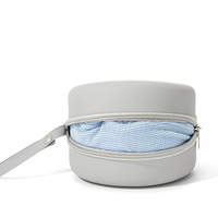 Oreiller de voyage ergonomique pliable et léger en mousse à mémoire de forme en U, avec housse amovible pour avion – Vente en gros usine