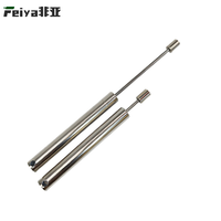 Amortisseur hydraulique carré galvanisé en acier inoxydable OEM/ODM avec tige télescopique pour meubles, poubelles et autres quincailleries