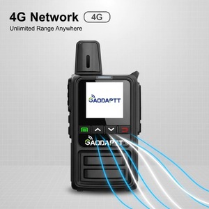 Radio bidirectionnelle portable longue portée GaodaPTT K7 4G LTE Poc Walkie Talkie avec appels de groupe/individuels et double carte SIM GSM - Product Image 2