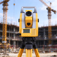Station totale de topographie professionnelle GEOMAX MT-26i, précision 2'', portée 500m sans prisme, Bluetooth, IP65, pour l'ingénierie