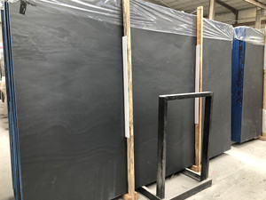 Dalle de marbre noir doré de Californie avec veines dorées audacieuses, effet noir spectaculaire, pour mur d'accentuation intérieur de luxe OEM - Product Image 3