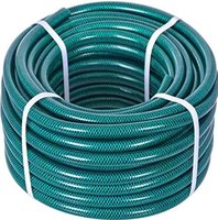 Tuyau d'arrosage de jardin en PVC renforcé de fil d'acier, durable, résistant à la chaleur, écologique, résistant à l'huile et aux UV