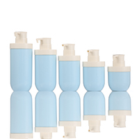 Offre Spéciale nouveau Style vide désinfectant pour les mains lavage du corps bouteilles de pompe sans air 60/100/150/200/250ml