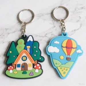 Llaveros Personalizados de PVC 2D/3D, Anillos de Llaves Suaves y Rígidos para Regalos Promocionales - Product Image 3