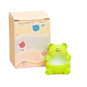 Organisateur de bureau en forme d'animal mignon, conteneur de rangement pour la décoration du bureau, design polygone, matériau PP - Product Image 5