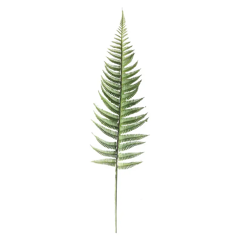 Hot Selling Kunstmatige Plant Fern Lange Steel Single Stem Bladeren Fern Bladeren Kunstmatige Groene Planten Woonkamer Decoratie