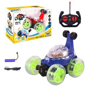 869-23B 4CH Coche de Acrobacias con Control Remoto para Niños, Juguete Eléctrico con Volante, Coche RC de Acrobacias con Volteo para Regalos - Product Image 4
