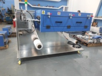 Machine de revêtement automatique à rouleaux avec lame de refoulement continue et four de séchage pour le revêtement des électrodes de batteries au lithium