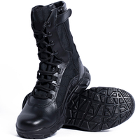 Bottes tactiques de désert pour hommes, chaussures de montagne respirantes pour l'extérieur, bottes mi-mollet