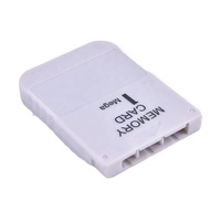Kartu penyimpanan 1 buah untuk PS1 PSX Game Usef kartu memori 1Mega praktis terjangkau 0.5MB kartu memori