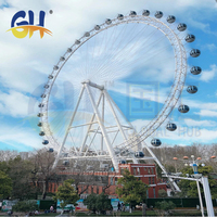 Grande Roue de 89 m pour Parc Public, Place de Ville, Manèges de Parc d'Attractions, Grande Roue Géante à Vendre