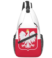 Monaco Sling Bag Logo personnalisé Vente à chaud Sling Bag Chest Crossbody Backpack Travel Chest Pack