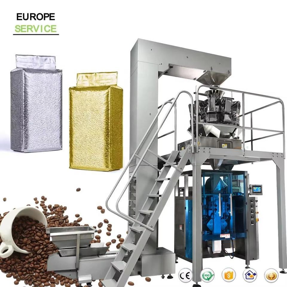 Dession DS-420AZ Automatic 1-10 kg Coffee Bean Form-Fill-Seal Packing Machine — изображение продавца из карточки Alibaba