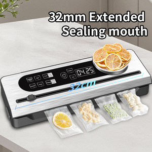 Machine de mise sous vide automatique pour aliments secs et humides avec <span class=keywords><strong>balance</strong></span> à bande -70 kPa, machine d'emballage sous vide pour <span class=keywords><strong>la</strong></span> <span class=keywords><strong>cuisine</strong></span> domestique - Product Image 3