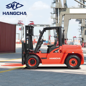 Carretilla elevadora contrapesada diésel Hangcha CE ISO personalizable XA Series 5t-7T para neumáticos de motor-para fábrica/puerto a granel - Product Image 6