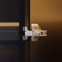 Buffet moderne de luxe en chêne massif avec éclairage LED, porte vitrée, écologique, extensible, autoportant, multi-usages, meuble bar
