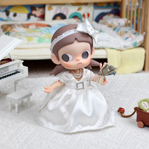 Ga Zi Jie <b>Doll</b> Clothes Wedding Dress 20cm 8-Point Jointed Outfit For Girls Toy Accessories - Product Image 1