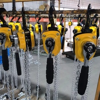 Palans à chaîne en aluminium KEYI 1,5 tonne, levier manuel, protection IP54, double rail de guidage, télécommande pour de nombreuses applications