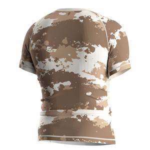 Camiseta de Compresión con Protección Solar y Patrón de Camuflaje, Elástica en 4 Direcciones, UPF50+, Tejido Transpirable para Deportes Acuáticos y BJJ Jiu-Jitsu - Product Image 4