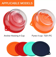 Couvre-bocaux en silicone extensible, couvercles de remplacement, bouchons anti-débordement pour pots