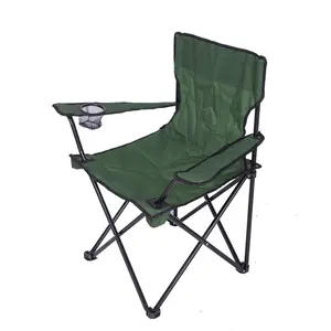 Stadio di pesca esterna di campeggio di alto livello ultralight portatile sedia pieghevole con bracciolo