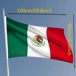 Bandiere nazionali di qualità Premium (90cm X 150cm). Poliestere resistente, stampa personalizzata disponibile. Prezzo di fabbrica, ordini all'ingrosso benvenuti - Product Image 3