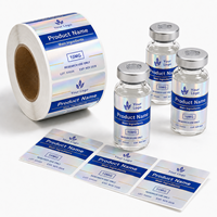 Étiquettes personnalisées pour flacons de 3 ml, 5 ml, 10 ml, 20 ml, 30 ml, étiquettes adhésives en vinyle imperméables pour peptides, autocollants pour peptides