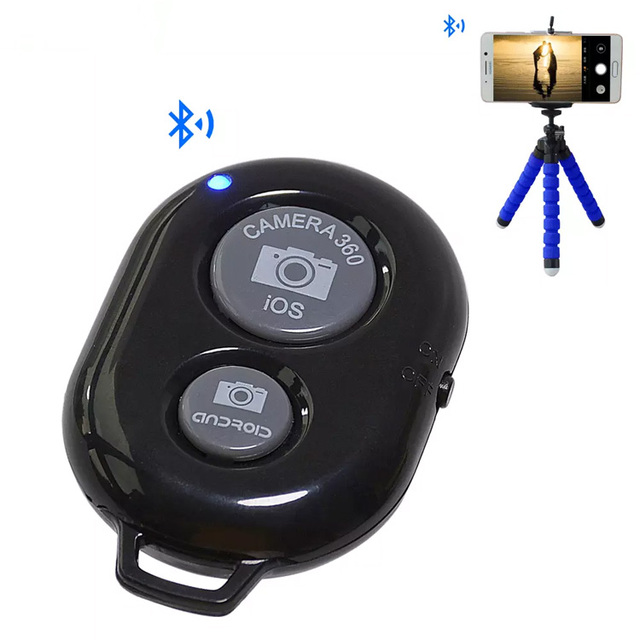 Wireless Camera Remote Control Shutter for Smart Phones Wireless Camera Remote Control for Gift and Photo Taking