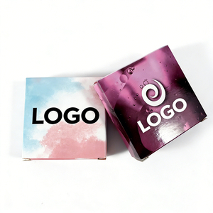 Caja Cosmética Cuadrada con Logotipo Personalizado, Empaque de Papel Brillante de Lujo para Paleta de Sombras de Ojos, Pestañas Postizas, Lentes de Contacto de Color - Product Image 1