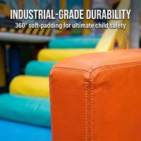 Aire de jeux intérieure personnalisée clé en main, jouets pour enfants, trampolines, toboggans, grand parc d'attractions populaire pour tous les âges, mur d'escalade vibrant