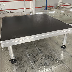 Plateforme de scène modulaire portable robuste 1 x <span class=keywords><strong>2</strong></span> en aluminium, <span class=keywords><strong>podium</strong></span> pour événements - Product Image 3