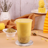 Poudre instantanée pour petit-déjeuner à base de maïs et d'avoine grillés Halal, texture fine, 700g, vente en gros