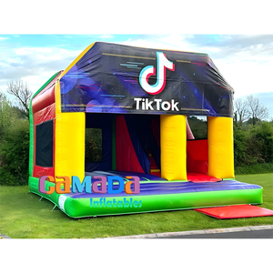 Commercial Blow up Tiktok Bouncer Combo <strong>Inflatable</strong> Bounce House Tent Cover bounce house blow up for Parties Rental - Product Image 4