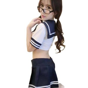 Tenue de jeu de rôle sexy, uniforme de séduction, uniforme scolaire JK, costume de marin, ensemble de jeu interactif - Product Image 5