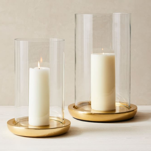 Vaisselle décorative ouragans ensemble de deux ouragans en métal exquis bougeoir décor à la maison hall hôtel - Product Image 5