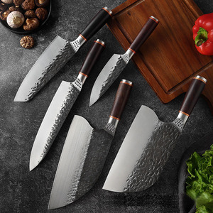 Dao đầu bếp rèn thủ công, thép không gỉ, chuyên thái thịt, chặt xương, xuất khẩu. - Product Image 3