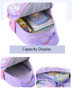 <span class=keywords><strong>Zaino</strong></span> Scolastico Personalizzato con Logo, Carino <span class=keywords><strong>Unicorno</strong></span>, Impermeabile, per Bambini e Bambine della Scuola Materna - Product Image 5
