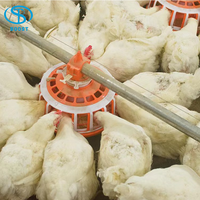 Système d'alimentation automatique pour poulets, ligne d'alimentation, Machine d'élevage de volailles, poulaillers, fermes