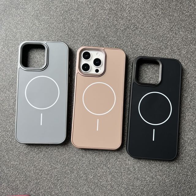 In Stock Pc Phone Case for Iphone 16 15 14 13 12 11 Pro Max Magnetic Wireless Charging Cell Phone Cover for Iphone 16e