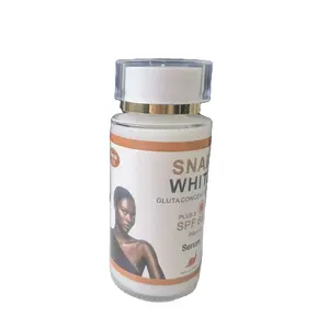 SNAIL WHITE gluta concenter plus SPF60PA Skin Beauty Easy Whitening Body SNAIL white serum 120ml