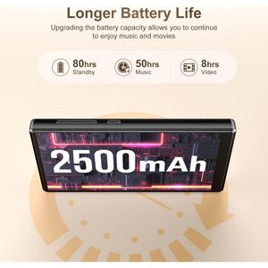 Swofy 96GB <span class=keywords><strong>5</strong></span>-inch màn hình cảm ứng <span class=keywords><strong>MP4</strong></span> Máy nghe nhạc với cho Bluetooth và wifi cho Spotify âm thanh cho Amazon âm nhạc tương thích - Product Image 4