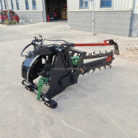 Zanjadora de Cadena de Alta Eficiencia para Trabajo Pesado, Ancho de Zanja Ajustable, Montada en Tractor, Venta Caliente de Fábrica